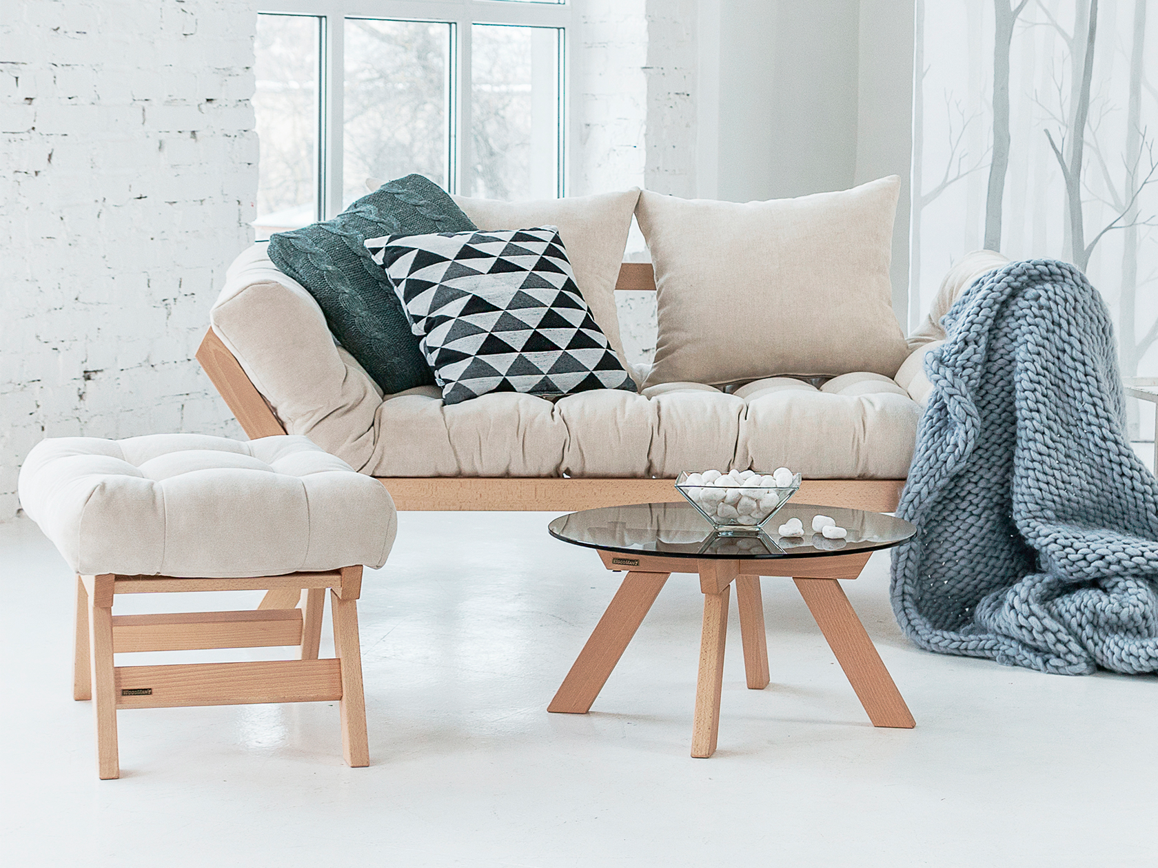 Canapé futon BUDAPEST