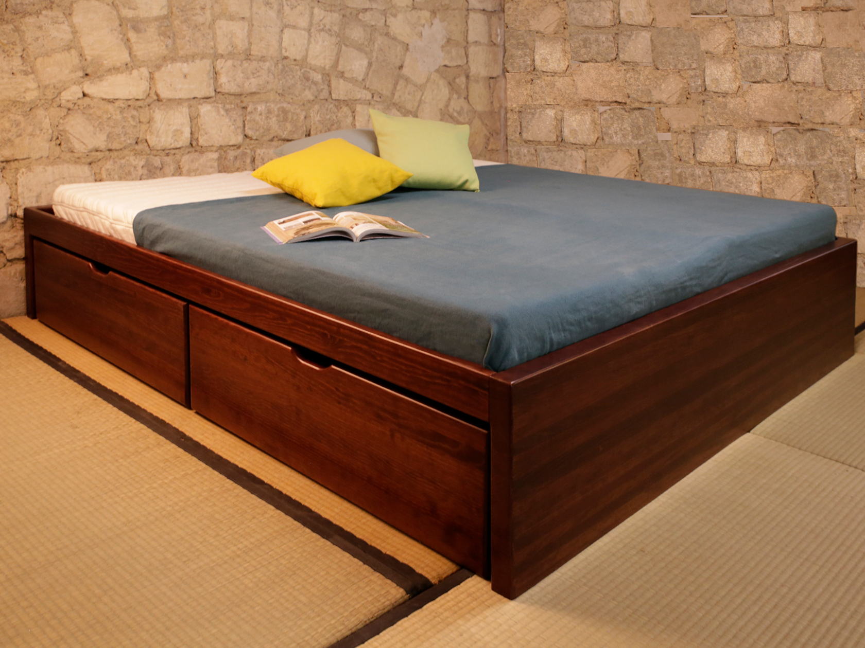 Lit tiroir MASSAKO 400