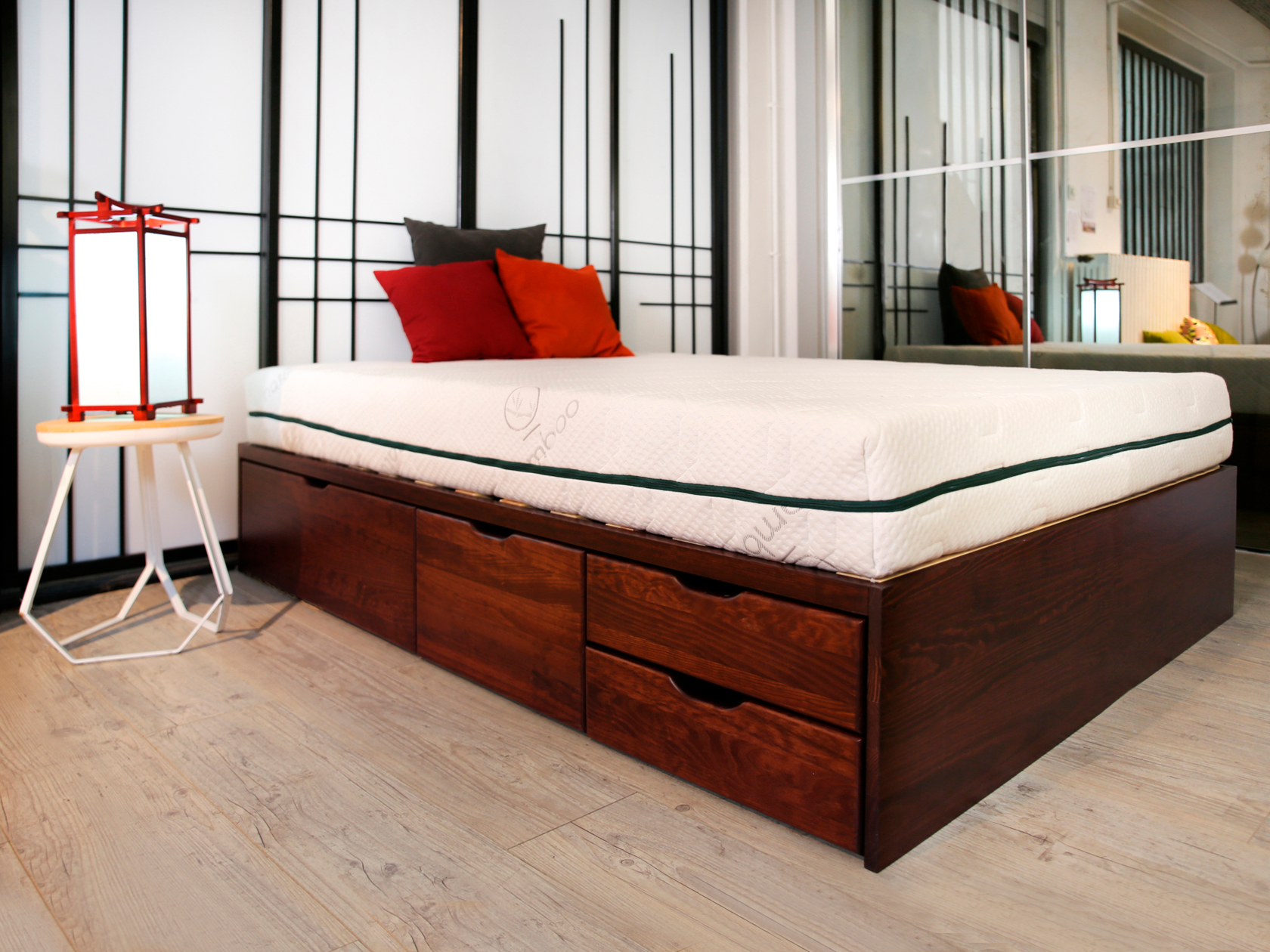 Lit tiroir MASSAKO 400