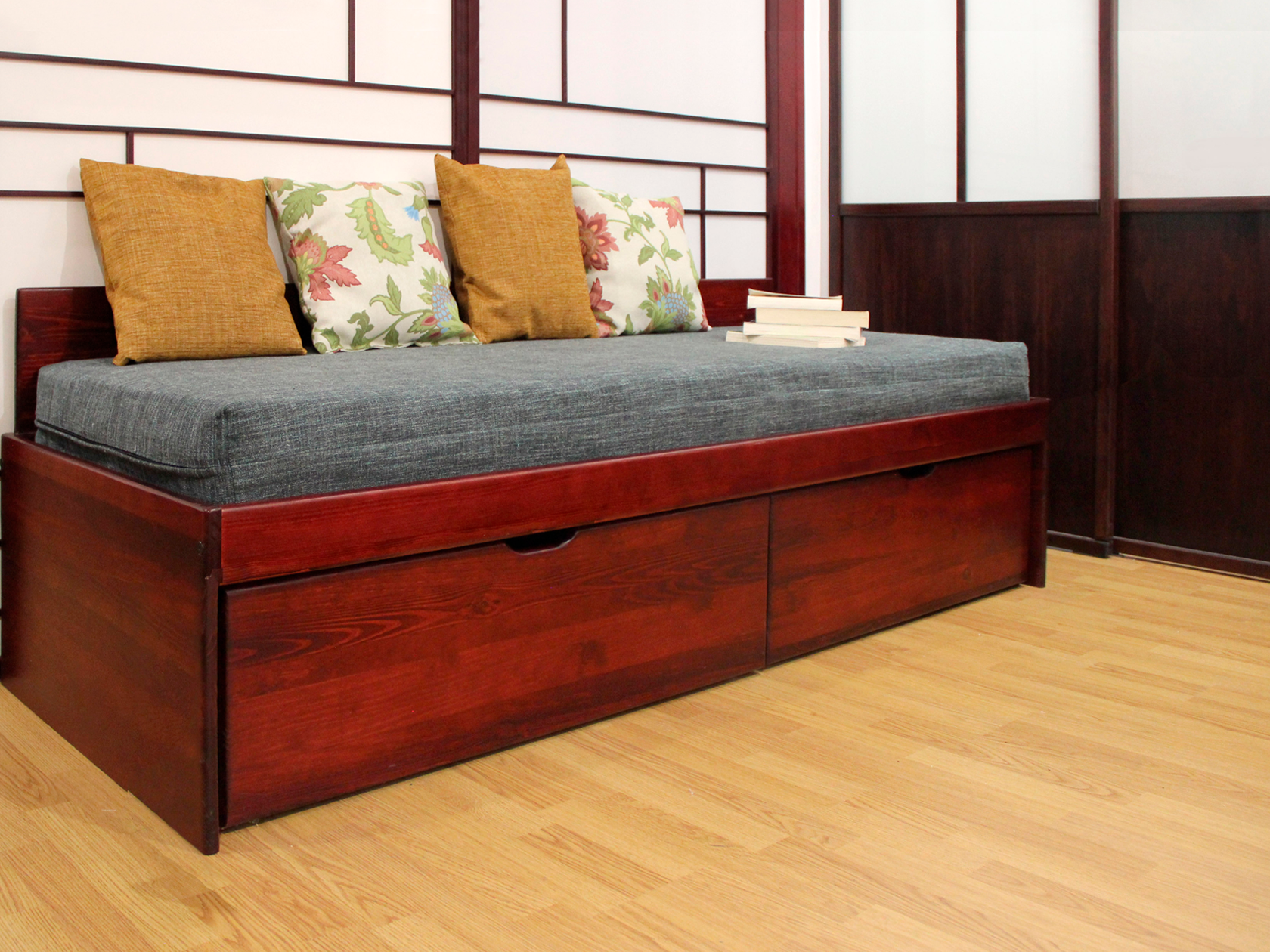 Lit tiroir MASSAKO 400