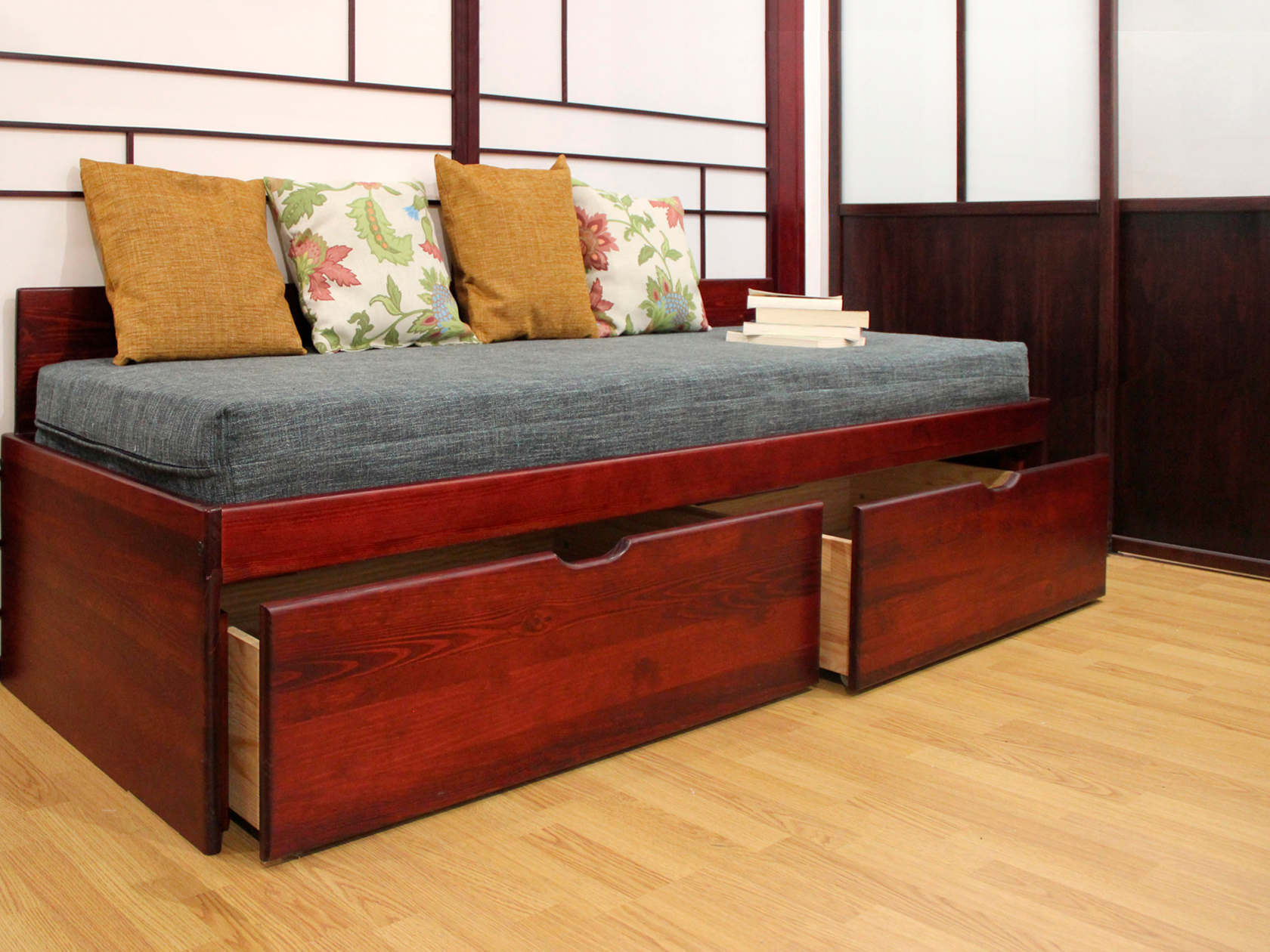 Lit tiroir MASSAKO 400