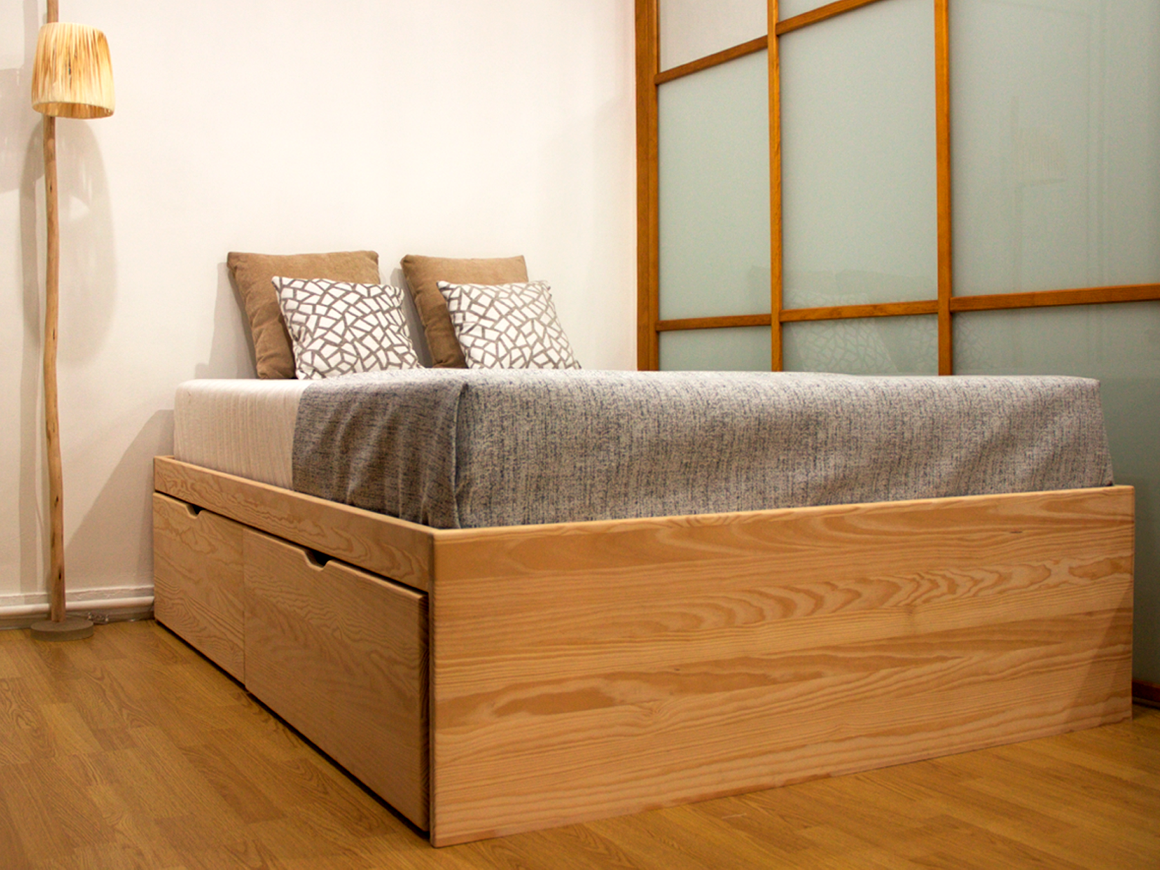 Lit tiroir MASSAKO 460