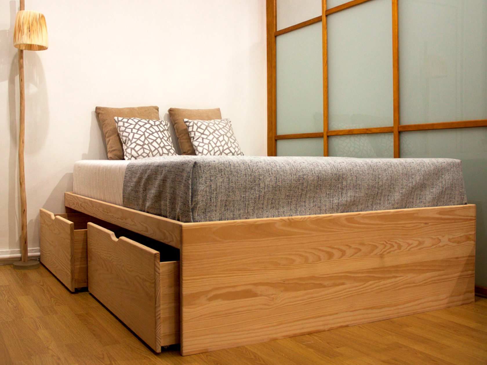 Lit tiroir MASSAKO 460