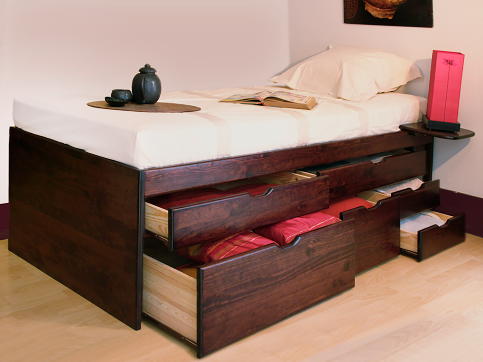 Lit tiroir MASSAKO 550