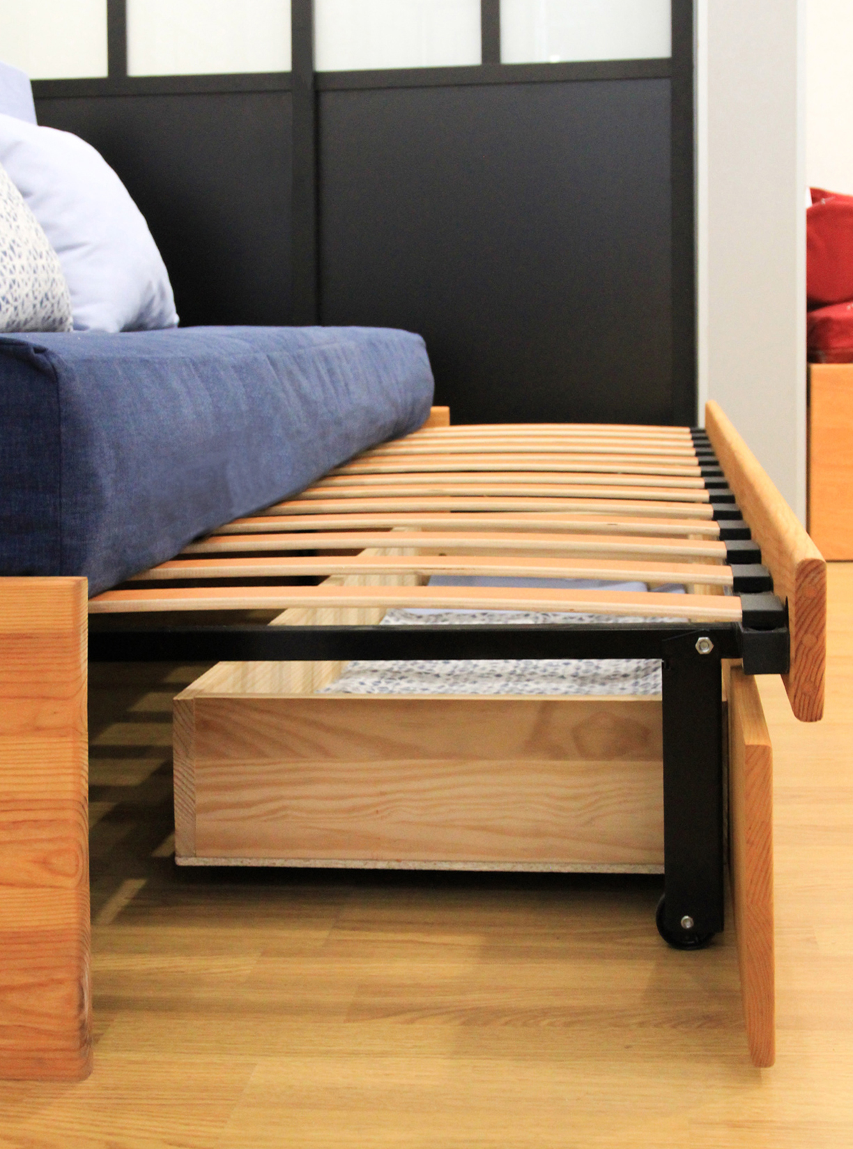 Canapé lit tiroirs SCALPA 330